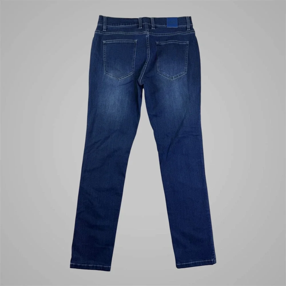 Mugsy Kinzies Dark Wash Stretch Denim Jeans Blue FLX4NKZ-34X34 Mens‎ 34x34